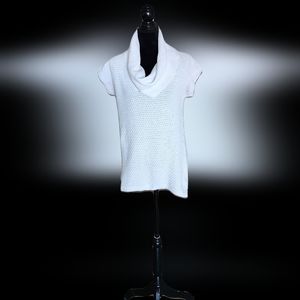 #C92 Jokey Ladies White Short Sleeve Turtleneck